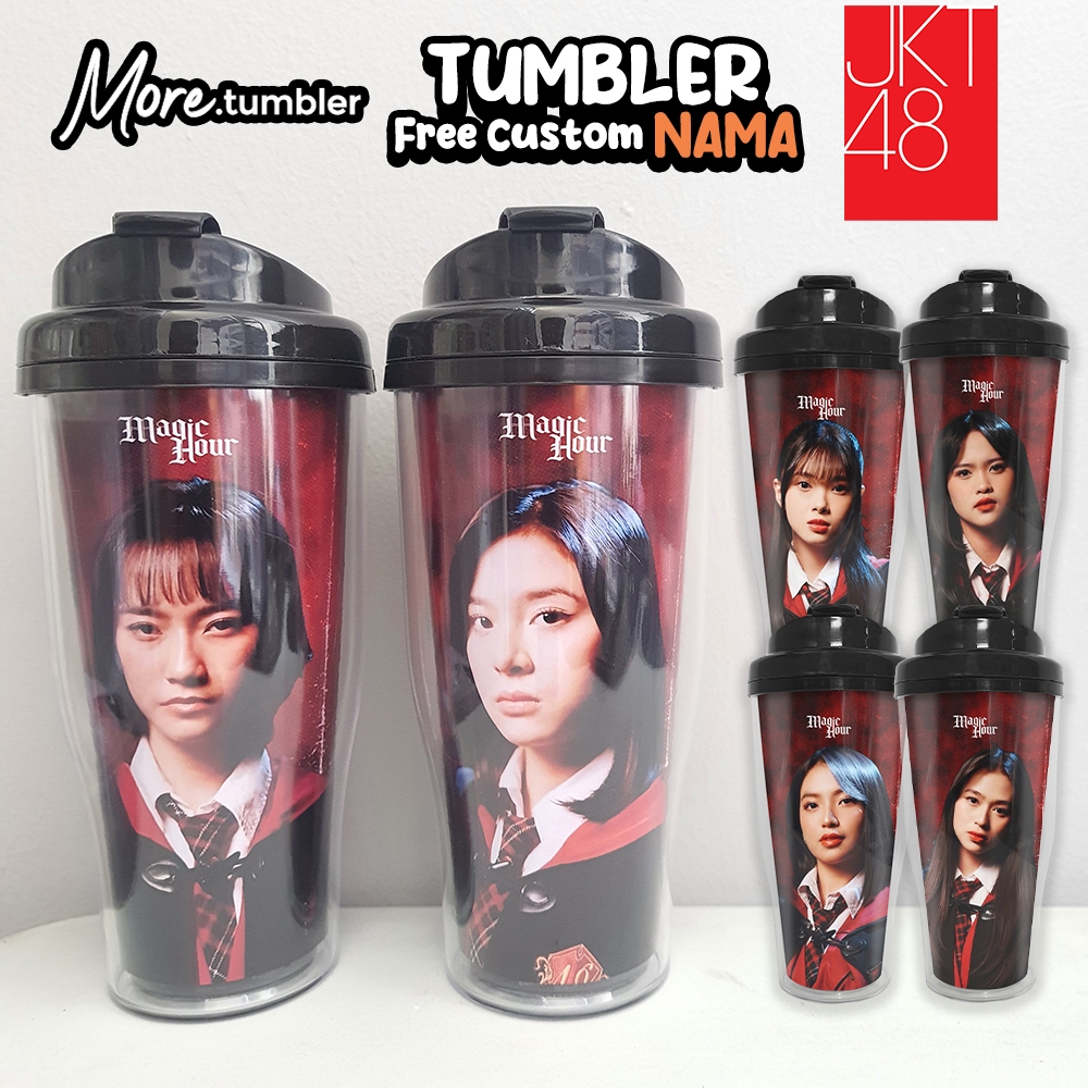 Tumbler JKT48 MAGIC HOUR / merchandise JKT 48 Botol minum / type P