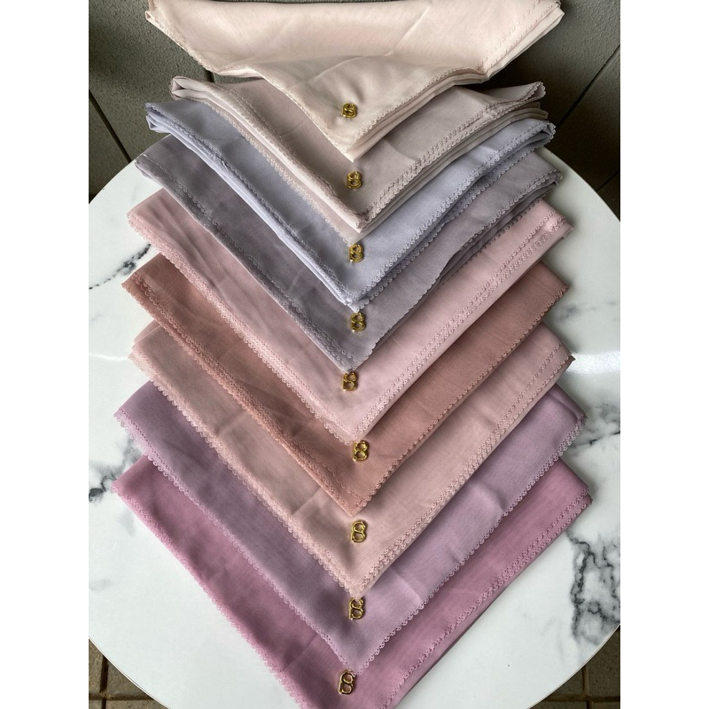 button scraf jilbab polos