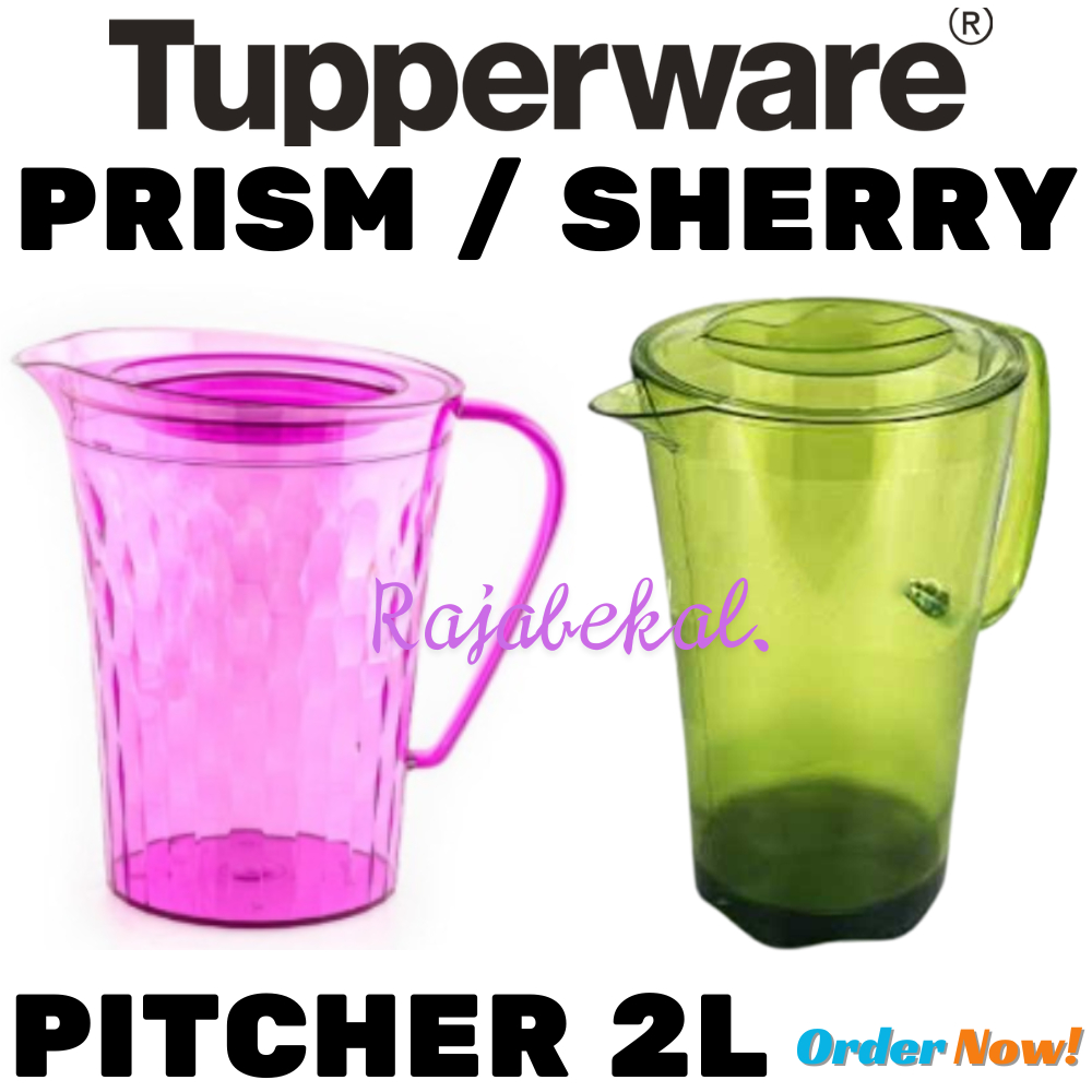 PROMO Tupperware Prism Pitcher  // Sherry Pitcher 2L