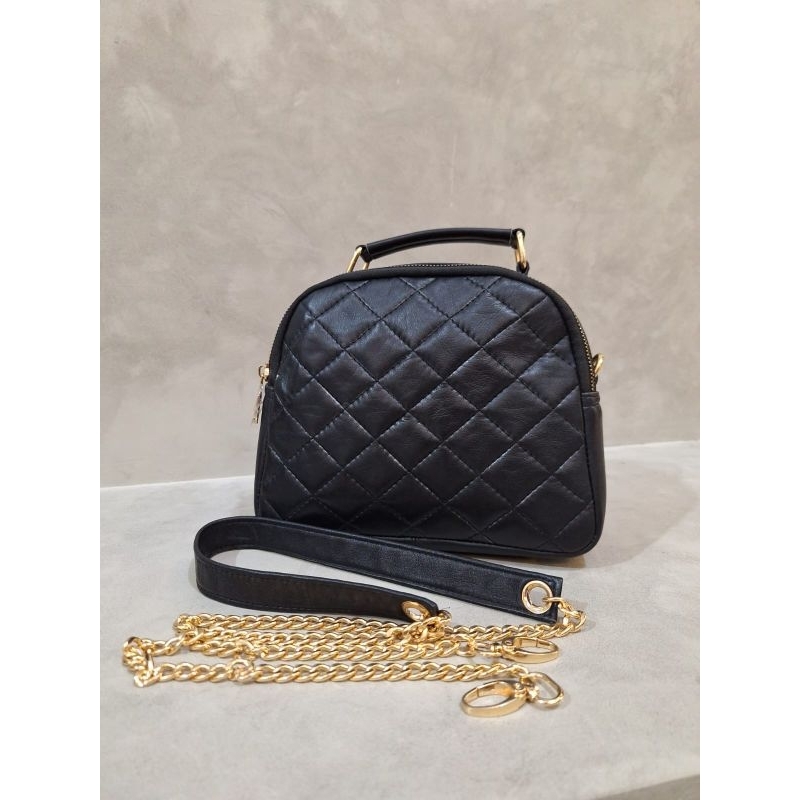 SQL Handle Bag Andin Cakra Series Kulit Domba Asli Leather authentic