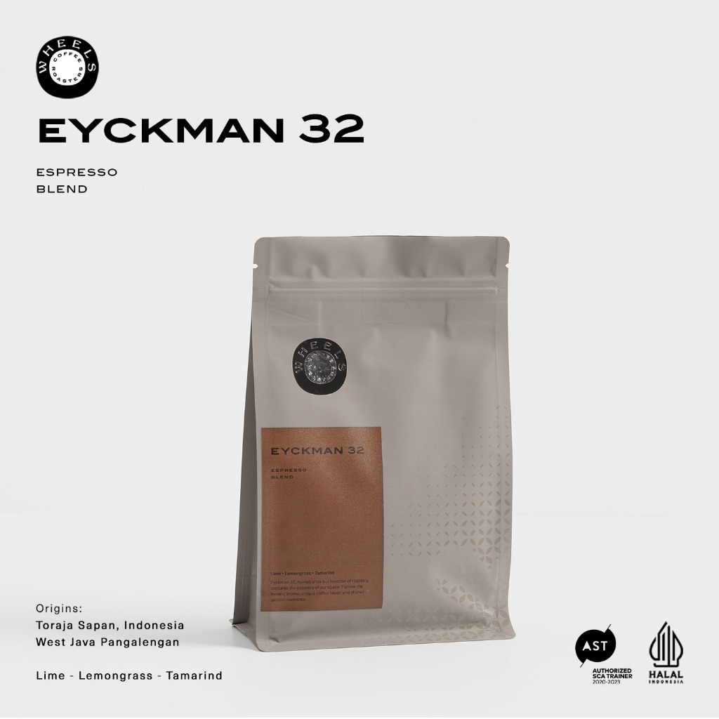 Eyckman 32 100% Arabica Blend Wheels Coffee Roasters