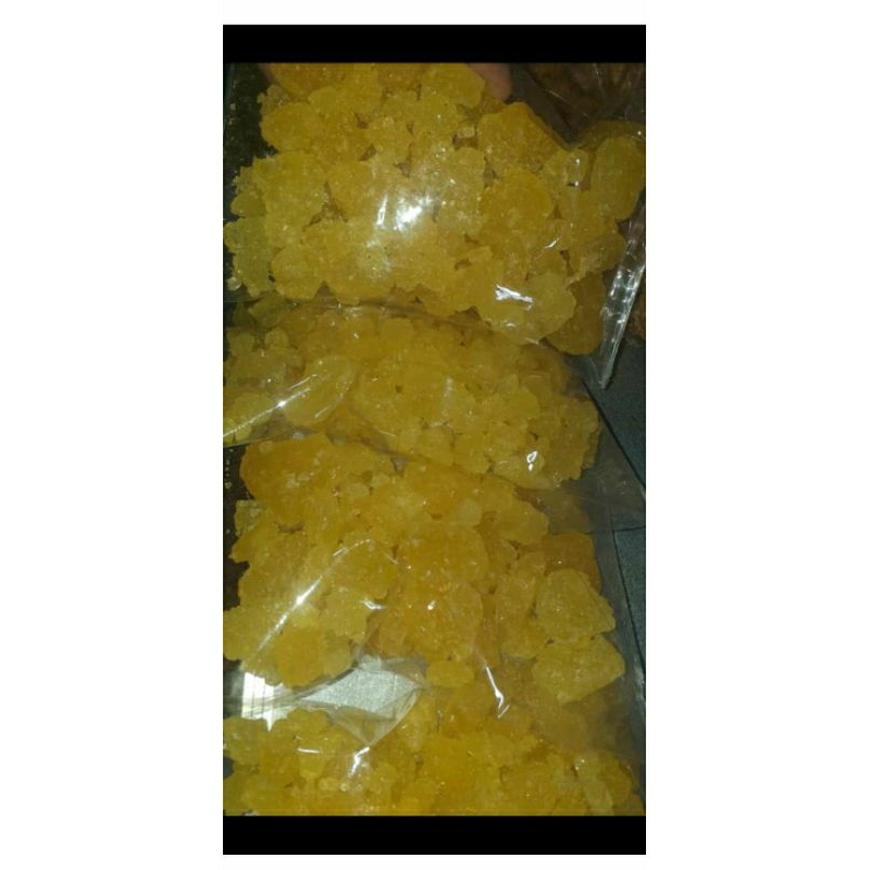 

gula batu kuning kristal