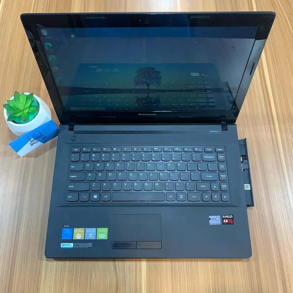 LENOVO G40-45 AMD A8-6410 RAM 6GB SSD 128GB SECOND/BEKAS