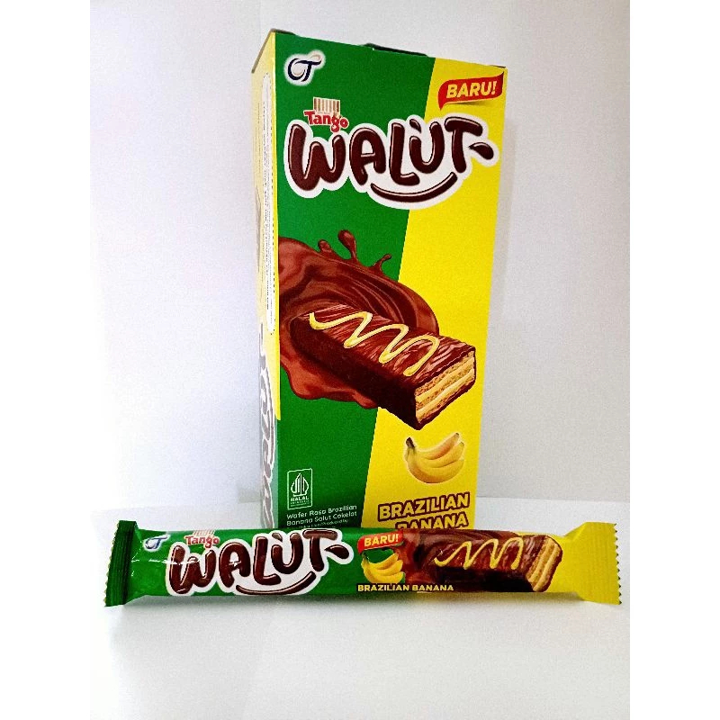 

Tango Walut Choco Brazilian Banana Wafer [12 x 15 Gr]