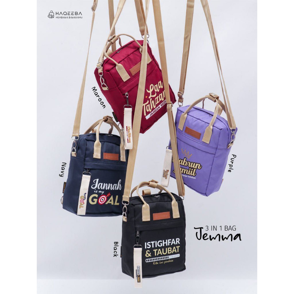 Haqeeba*3 IN 1 BAG JEMMA* / Alilah store