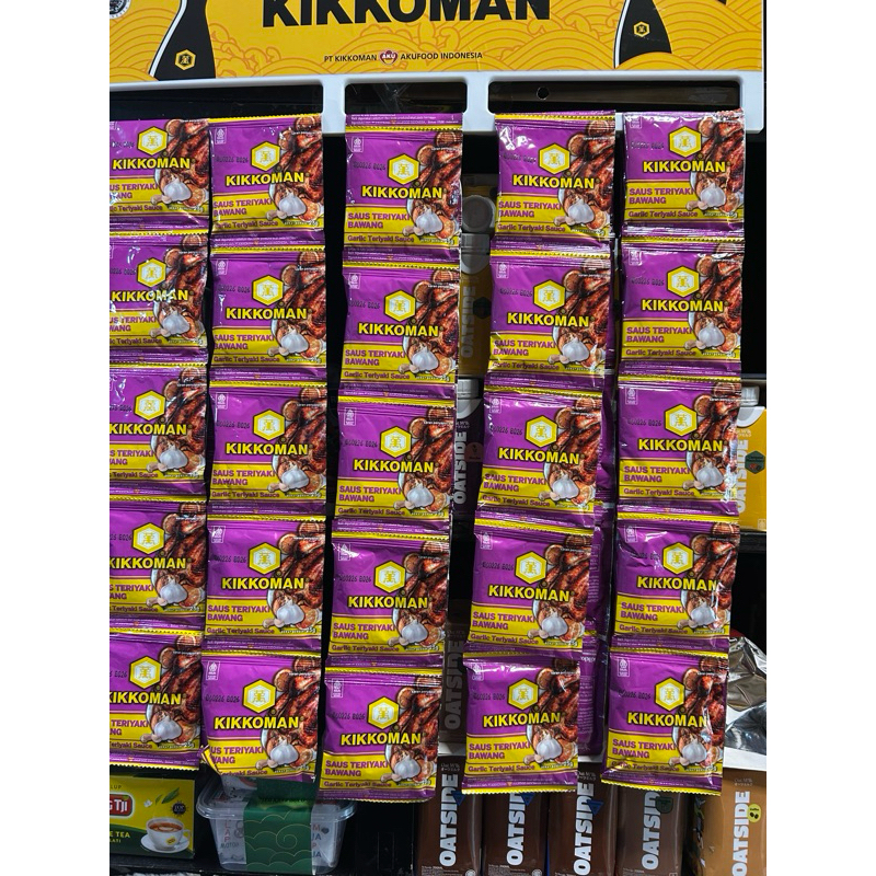 

KIKKOMAN saus Teriyaki Bawang rtg 25gr x 10