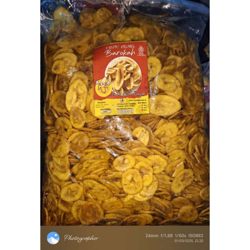 

keripik pisang koin manis