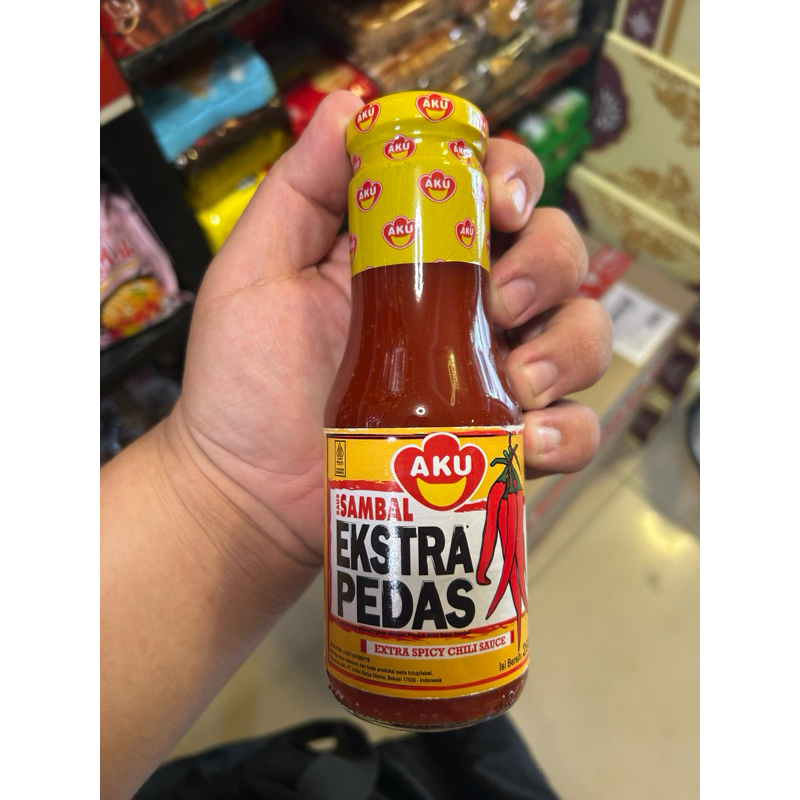 

AKU Sambal Extra Pedas 250ml botol