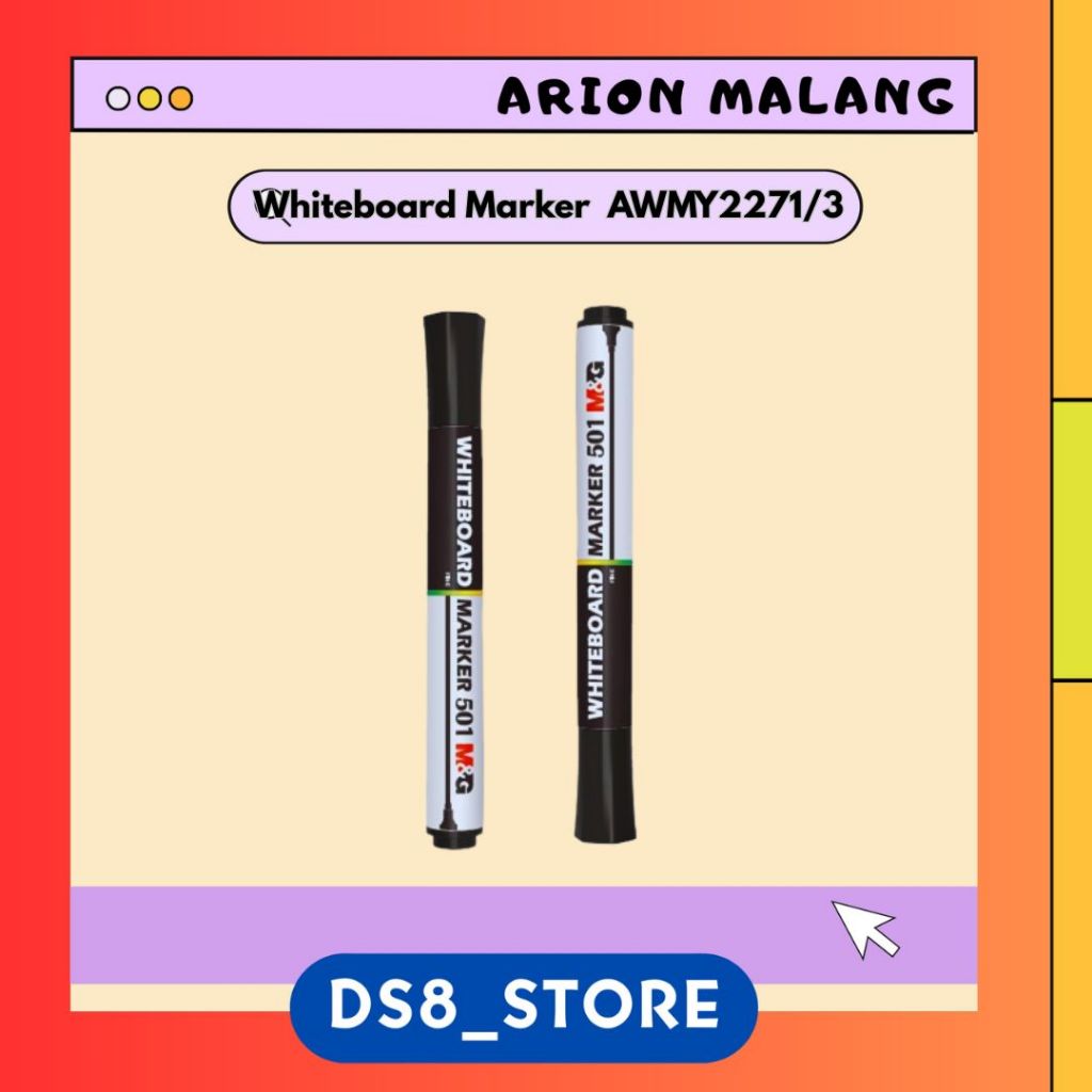 

M&G Whiteboard Marker Black AWMY2271/3