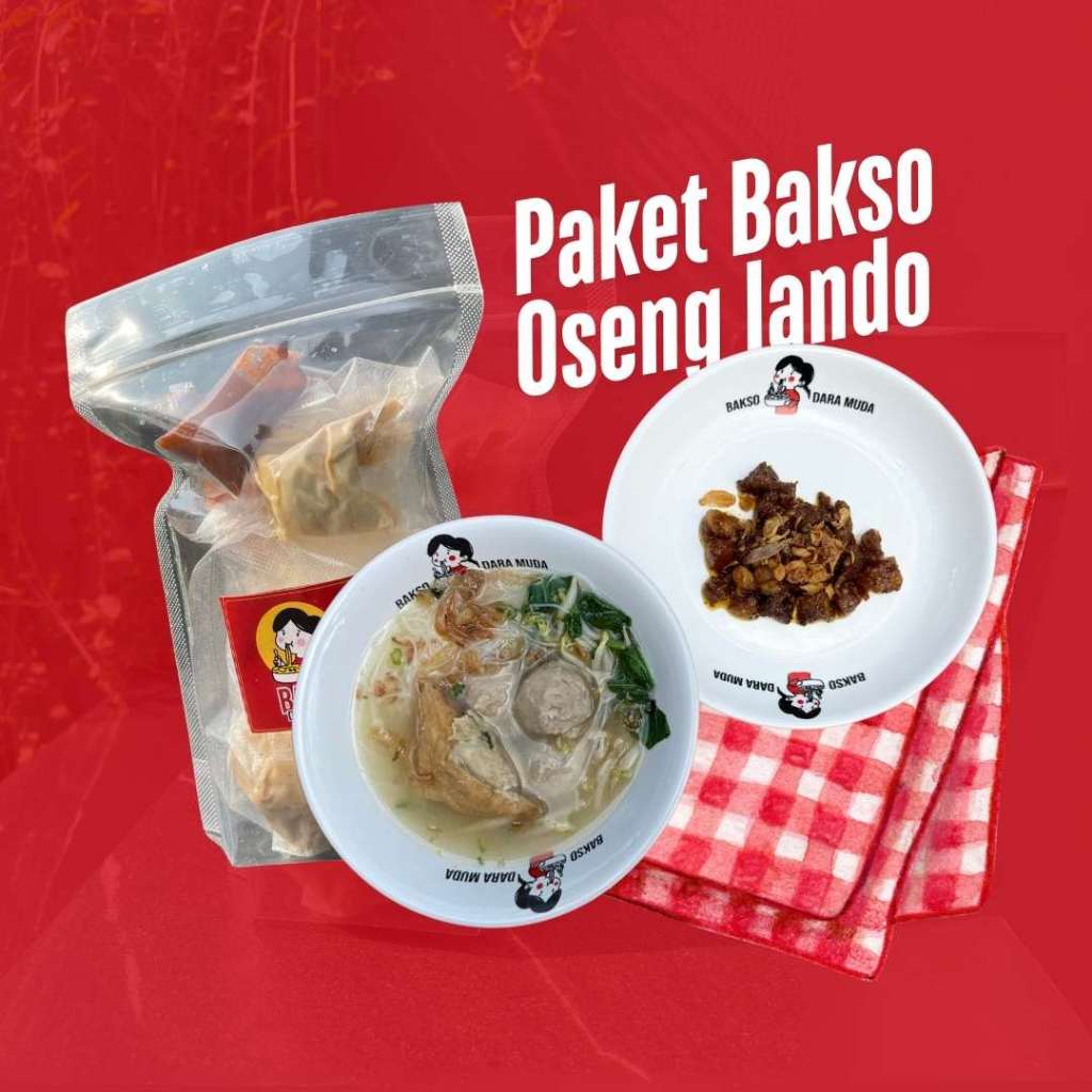 

Bakso Dara Muda - Paket Bakso Oseng Jando - Bakso Frozen