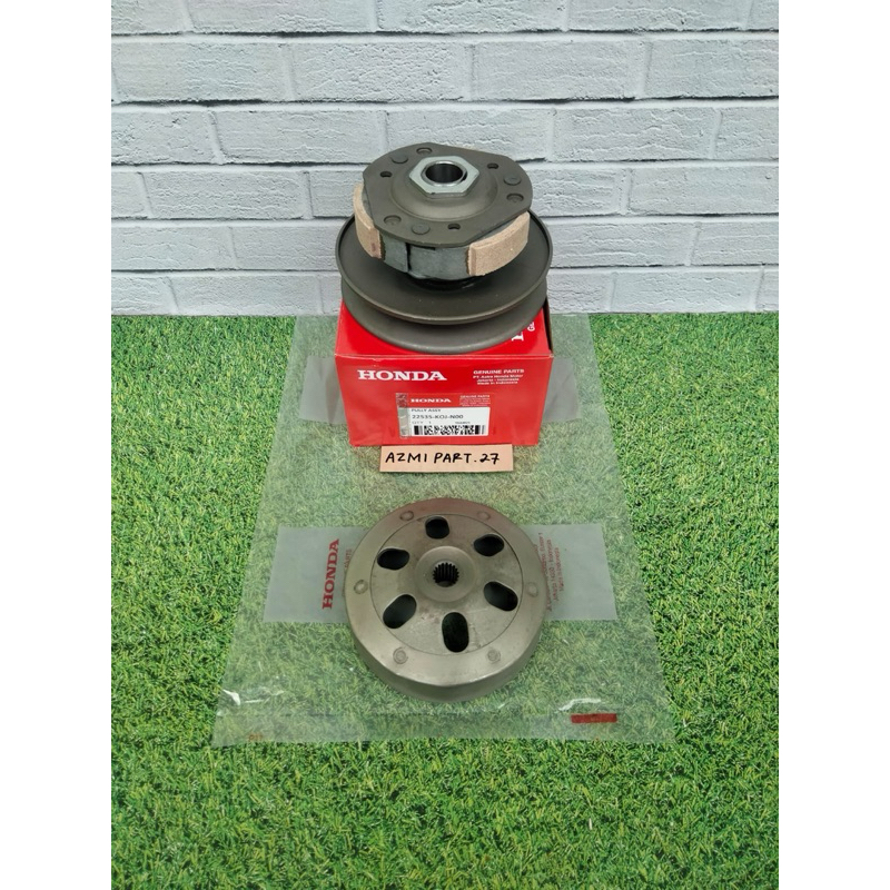 Pully Assy Komplit Honda KOJ Genio/Beat New/Beat Deluxe/Beat Street LED New/Genio New 2020-2022