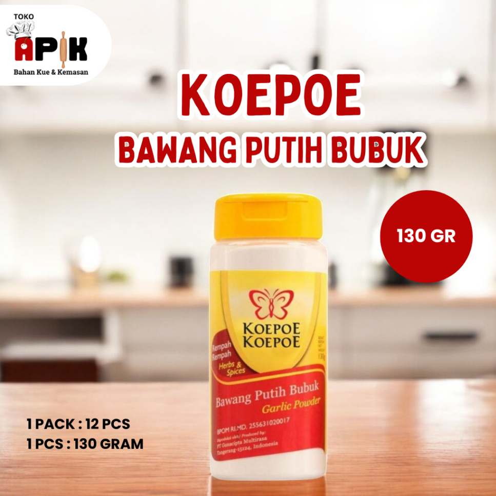

Koepoe Bawang Putih Bubuk Garlic Powder 130 gram