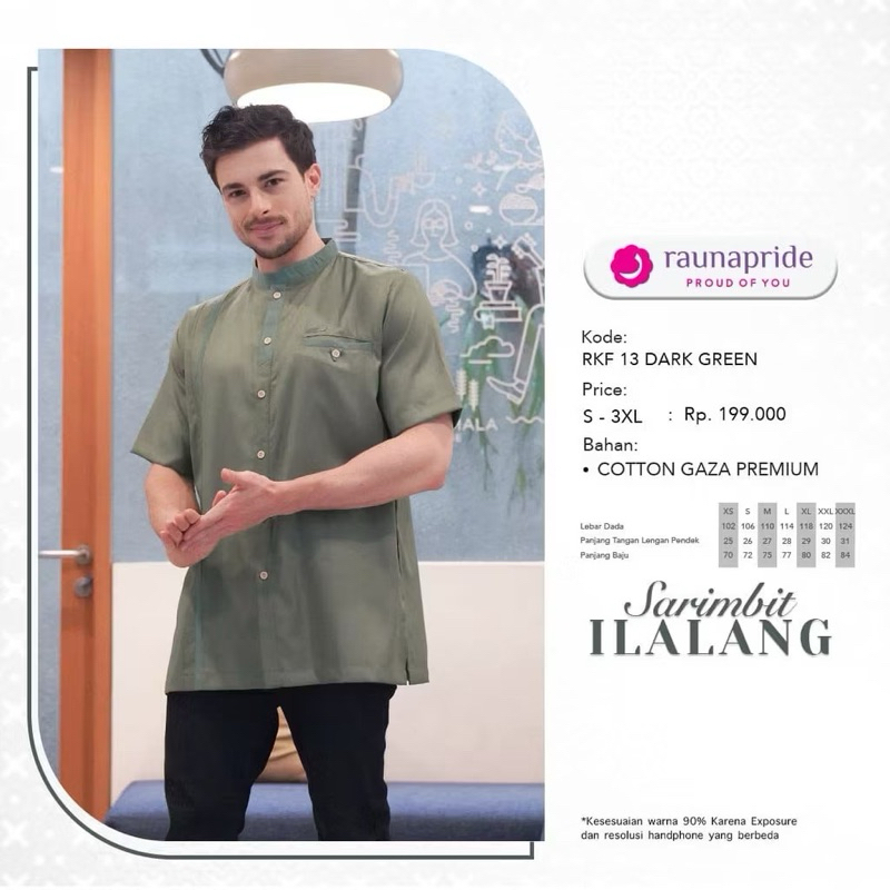 KOKO RAUNA RKF 13 DARK GREEN