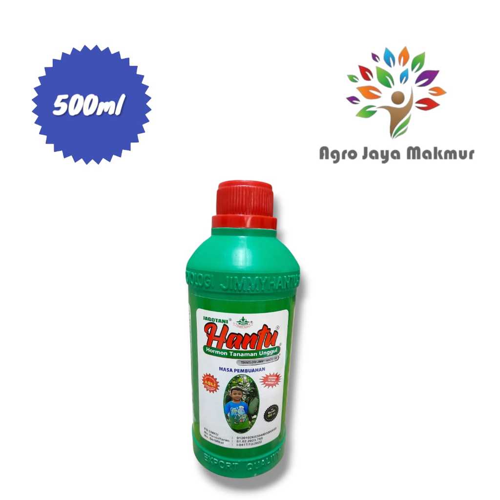 Pupuk Organik Cair Jimmy hantu 500 ml/NPK jago tani/Pupuk pembesar buah dan umbi / pupuk perangsang 