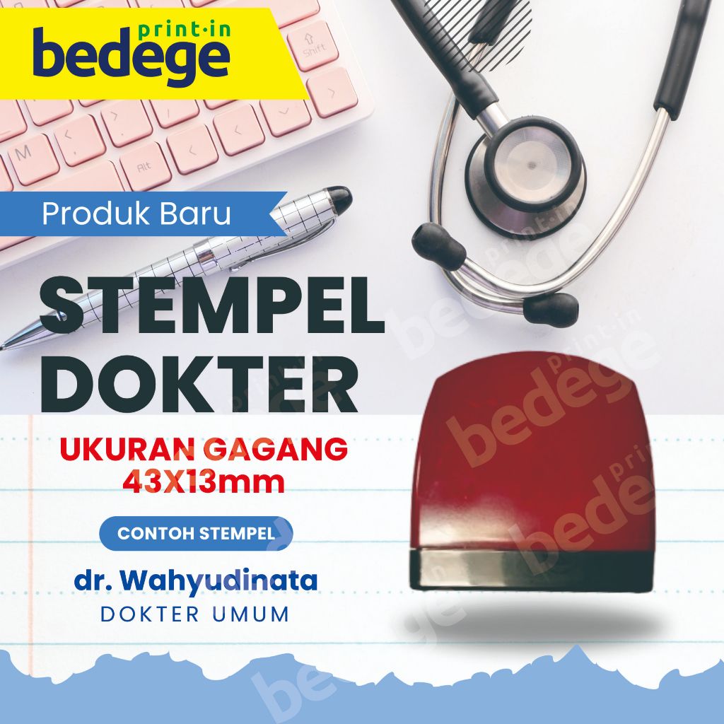 

STEMPEL NAMA DOKTER /SIP STEMPEL NAMA BIDAN