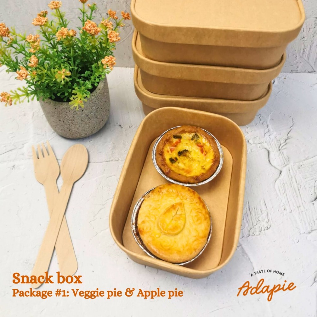

SNACK BOX - APPLE PIE & VEGGIE PIE 7CM