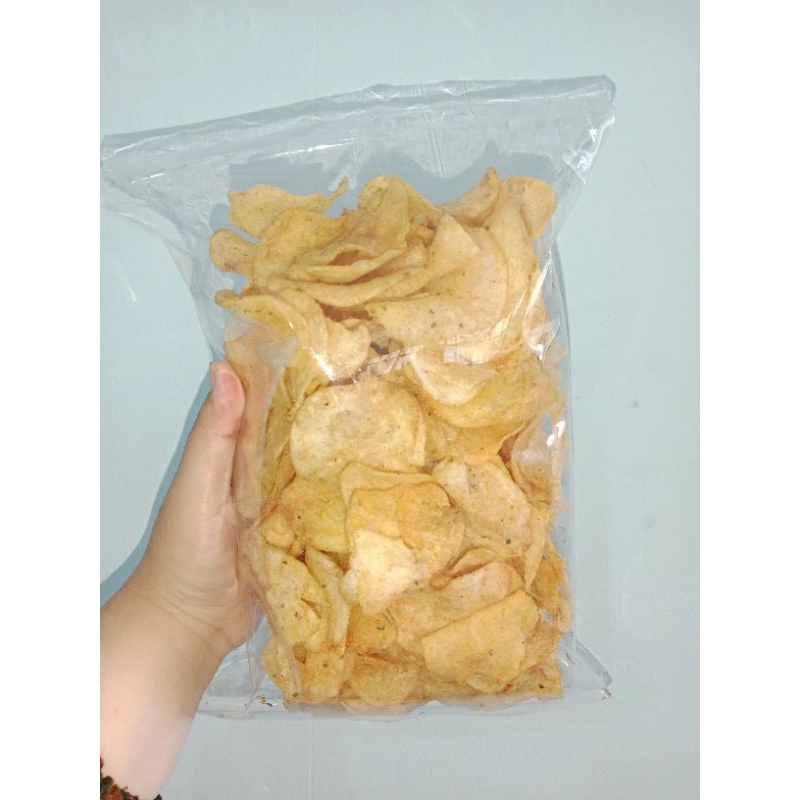 

Kripik kentang pedas 200gr (B)