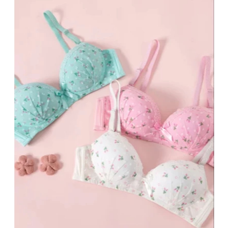 [TKPD26A] Wirefree Felancy 030 081-01030 Push Up Bra Tanpa Kawat Size 32B (B70) 34B (B75)