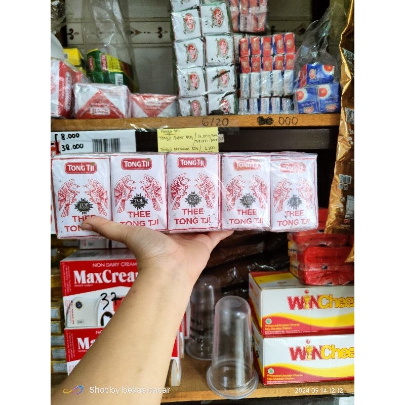 

isi 5 Teh Tong Tji SuperTeh Seduh 80g