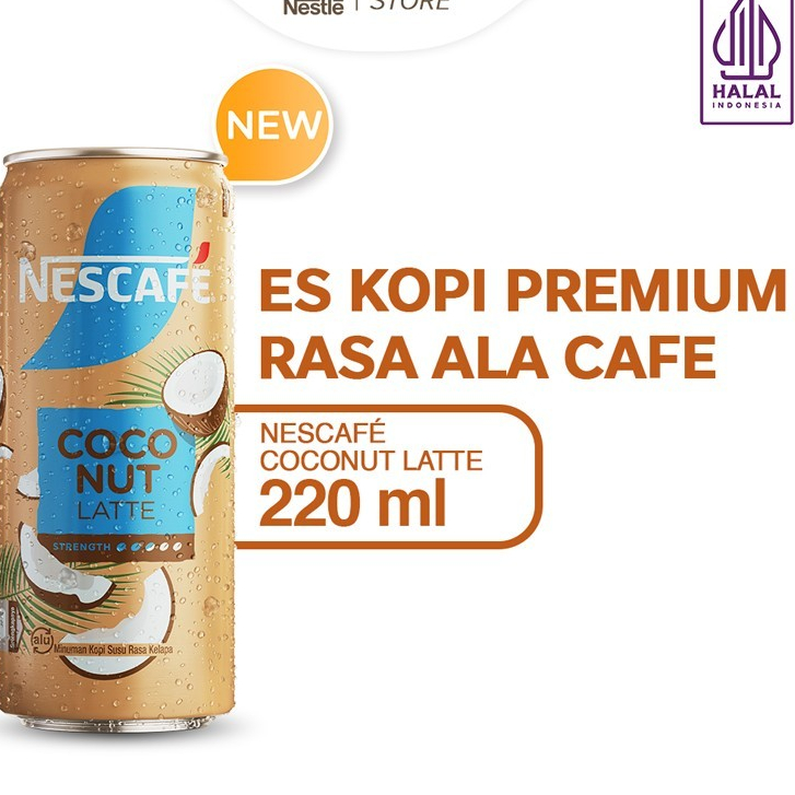 

Nestle Nescafe Coconut Latte Minuman Kaleng 220ml