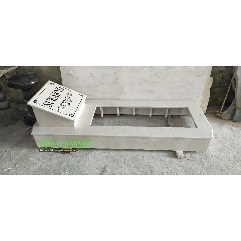 Kijing Makam batu Marmer Putih