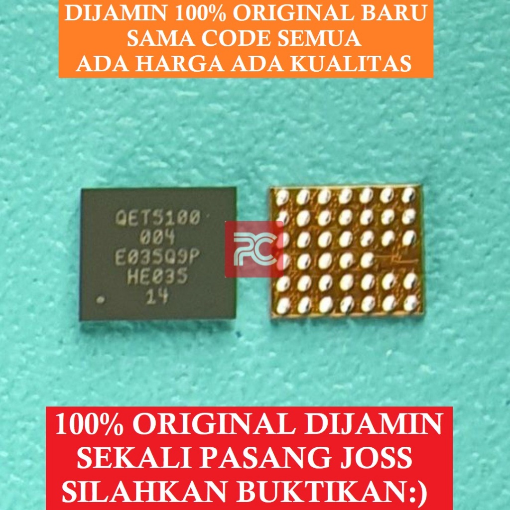 IC QET5100 Power Suply Network IPhone 12 QET 5100 Org Tested