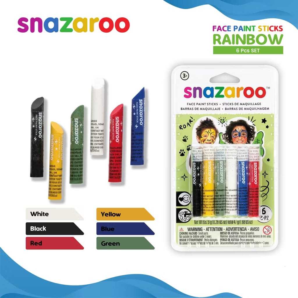 

Gramedia Tunjungan : Snazaroo Face Painting Stick Unisex