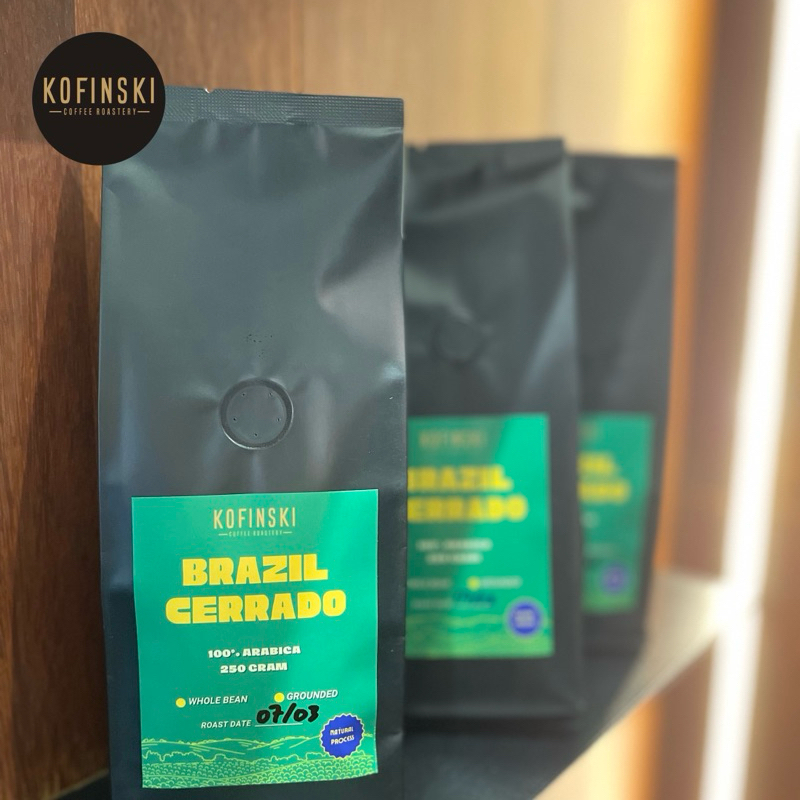 

Kopi Arabica Brazil Cerrado (250g)