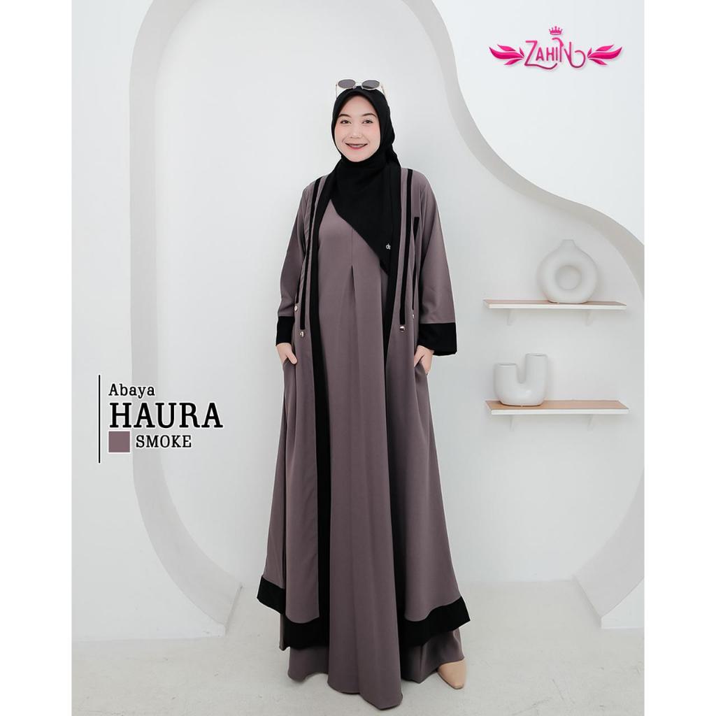 HAURA ABAYA BY ZAHIN COLLECTION, EMIRA DRESS ORI ZAHIN, EMIRA DAN Haura outer by zahin collection, o