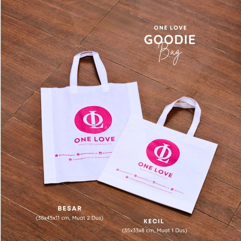 

ONE LOVE GOODIE BAG - TOTE BAG HAMPERS GIFT
