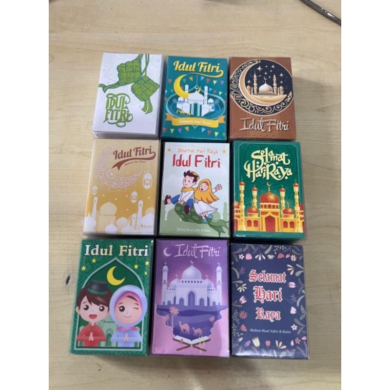 

Amplop lebaran Isi 50 pcs 1 pak mika