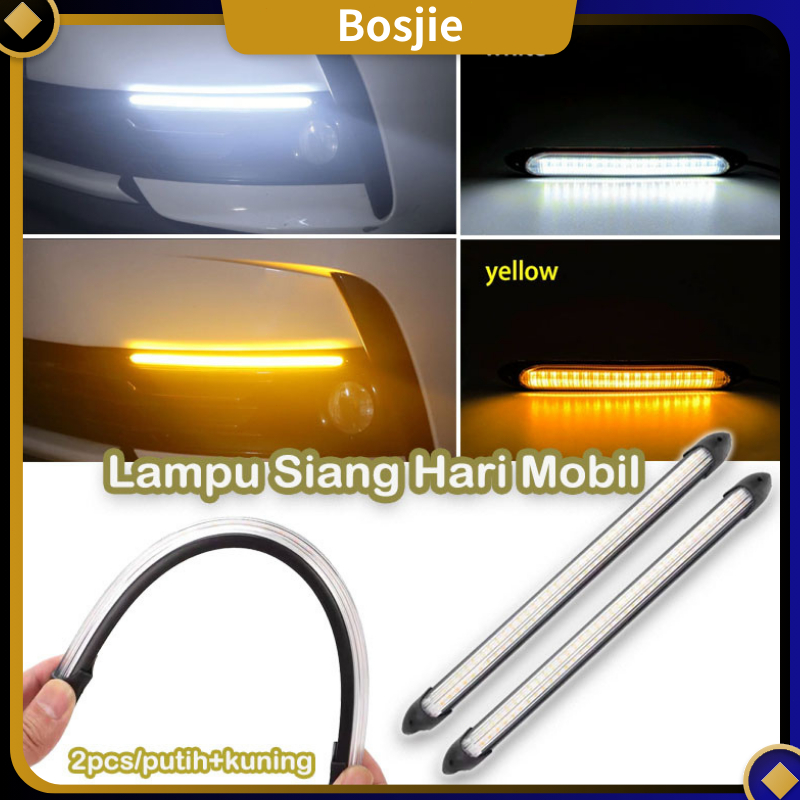 Lampu Siang Hari Mobil Lampu Alis Mobil LED DEL/Lampu Sein Mobil DRL LED Lampu Alis 12v/Lampu LED DR