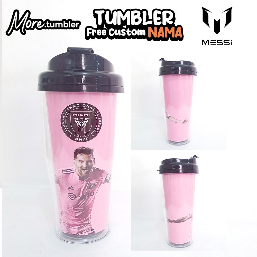 Tumbler INTER MIAMI MESSI / botol minum MESSI - Inter Miami / type P