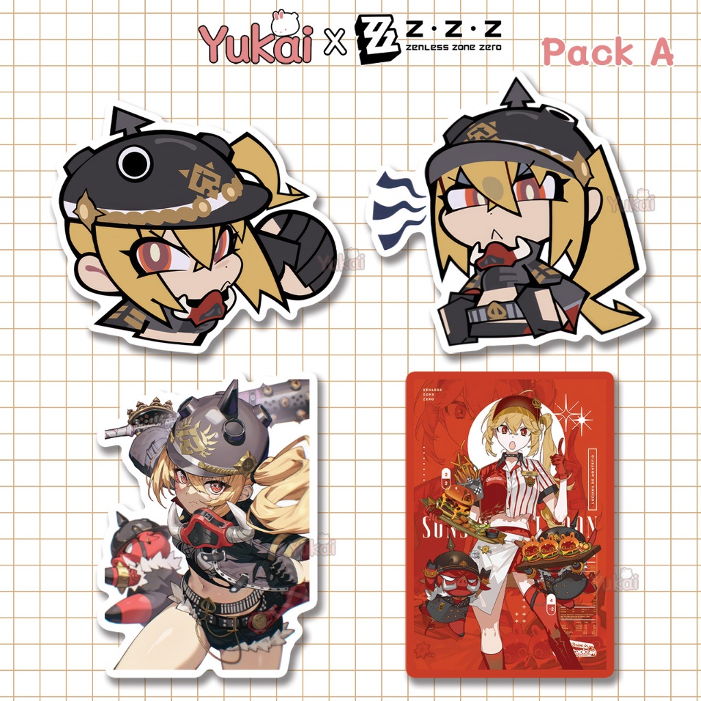 

Stiker Lucy Zenless Zone Zero (ZZZ) Premium - Sticker Pack Anime Waterproof