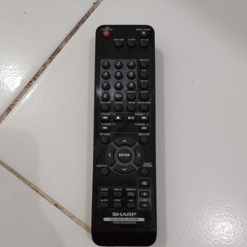 Remot home theater sharp original
