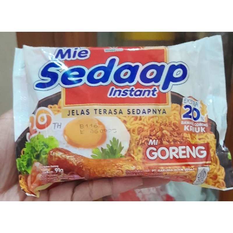 

mie sedap goreng (91gr)/mie goreng/mie instan