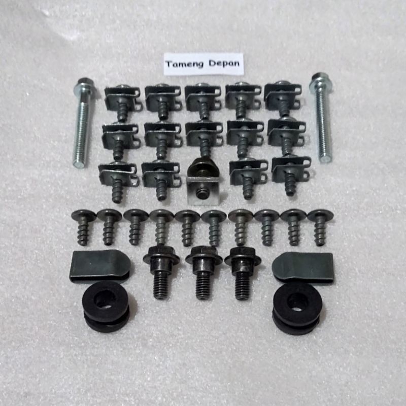 Baut Full Set Cover Bodi Body Tameng Depan Yamaha Mio Soul GT 125 All New