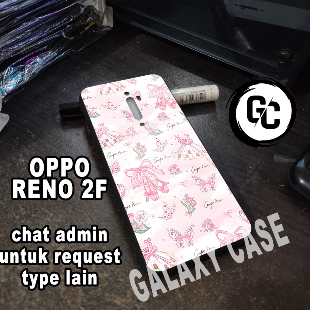 case Hp OPPO RENO 2F/GC12/Motif CEWEK/softcase glossy OPO RENO 2F/Casing OPPO RENO 2F/Case glitter