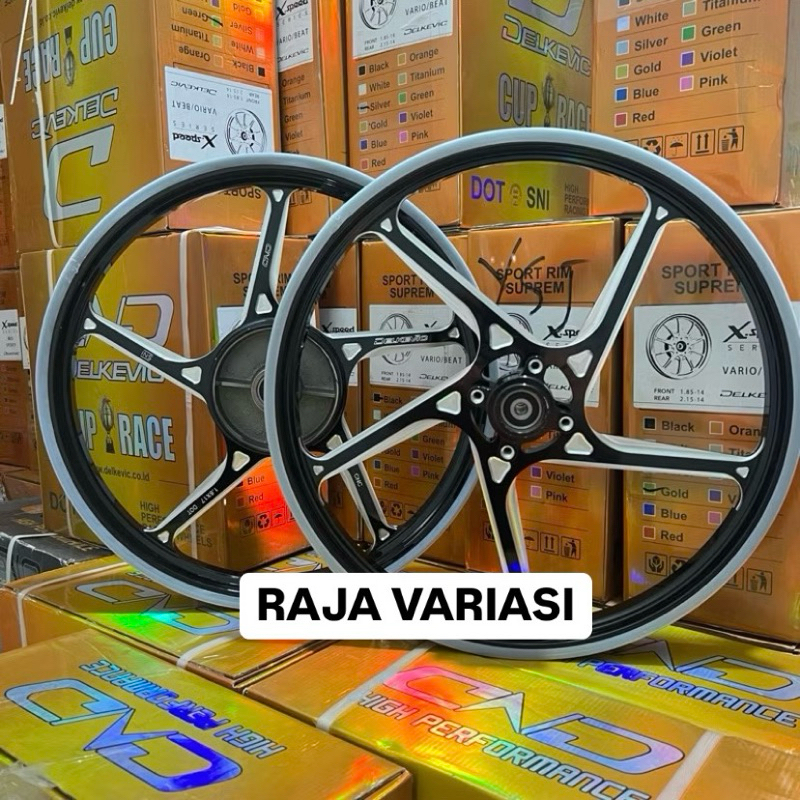 Delkevic Velg Racing D55 Mx old Jupiter Z new Vega ZR / Pelek Racing Ak55 Jupiter z1 Mx old Vega zr 
