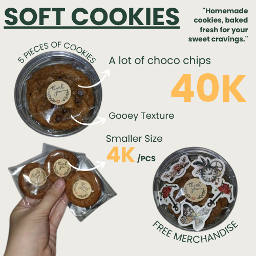 

Chocolate Soft Cookies Crumbs by Toko Semi Jatibarang