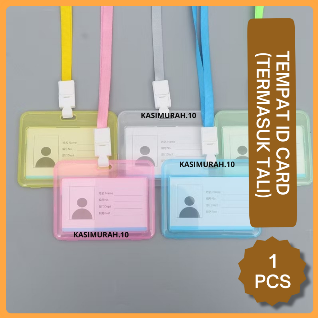 

Gantungan Card Id / Gantungan Tali Nama Pekerja / Gantungan Jabatan / Gantugan Nama