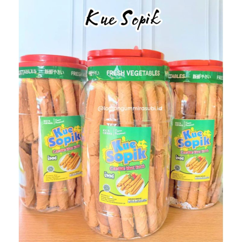 

600 GRAM KUE SOPIK/SEMPRONG -LOMANG UMMI RASUBI