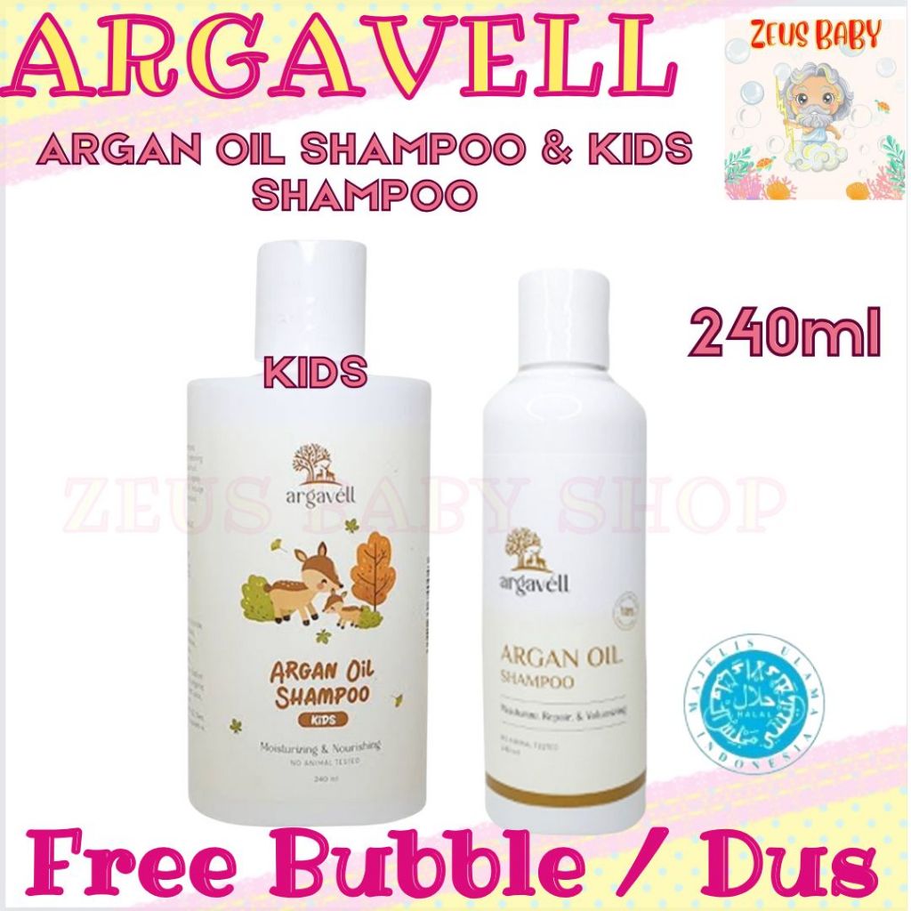ARGAVELL Argan Oil Shampoo & Argan Kids Shampoo