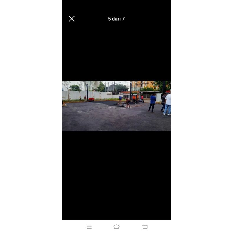 pengaspalan jalan hotmix