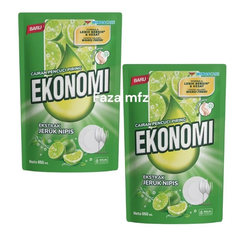 EKONOMI CAIR 650ml / SABUN CUCI PIRING EKONOMI 650ml