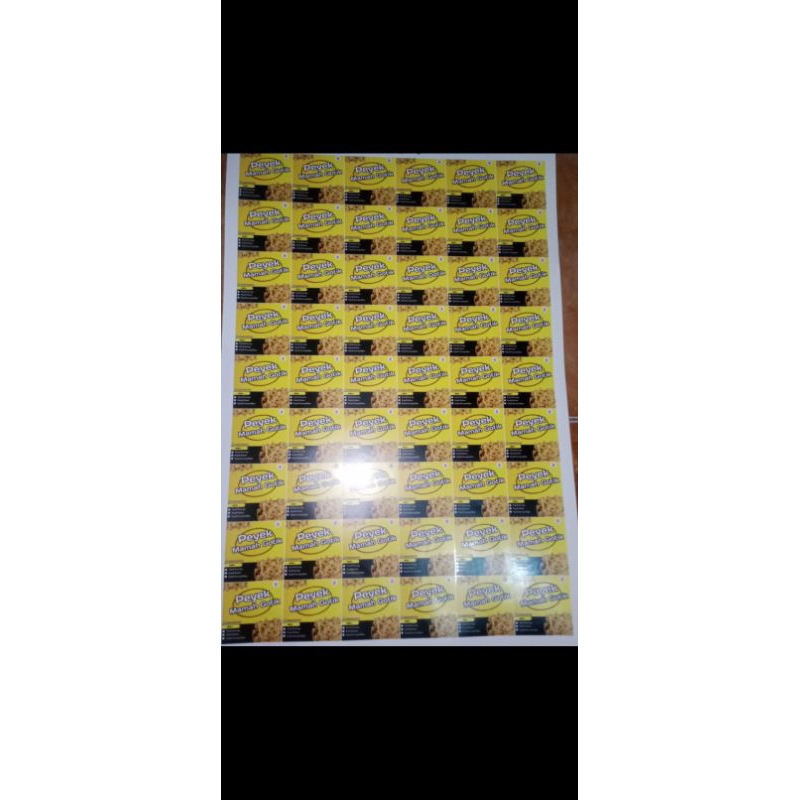 

Custom Sticker A3 label botol, Merk kemasan dll.