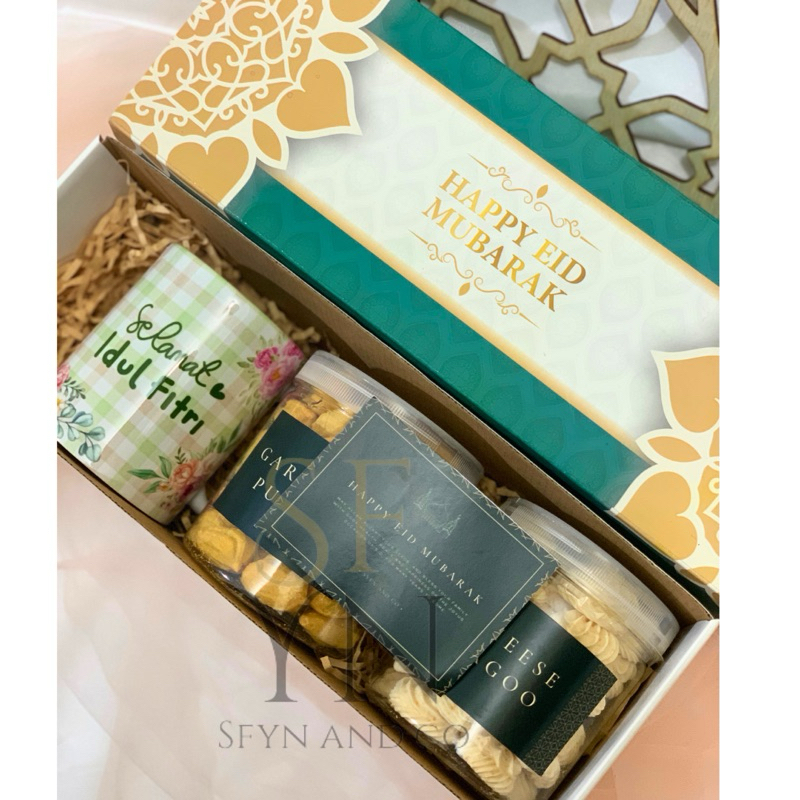 

Hampers Lebaran Bandung Cimahi kolaborasi SFYN and Co x Giva Idea