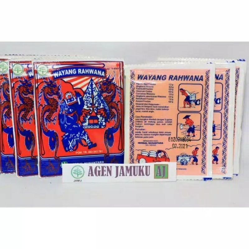 

jamu cap wayang rahwana isi 25 bungkus herbal