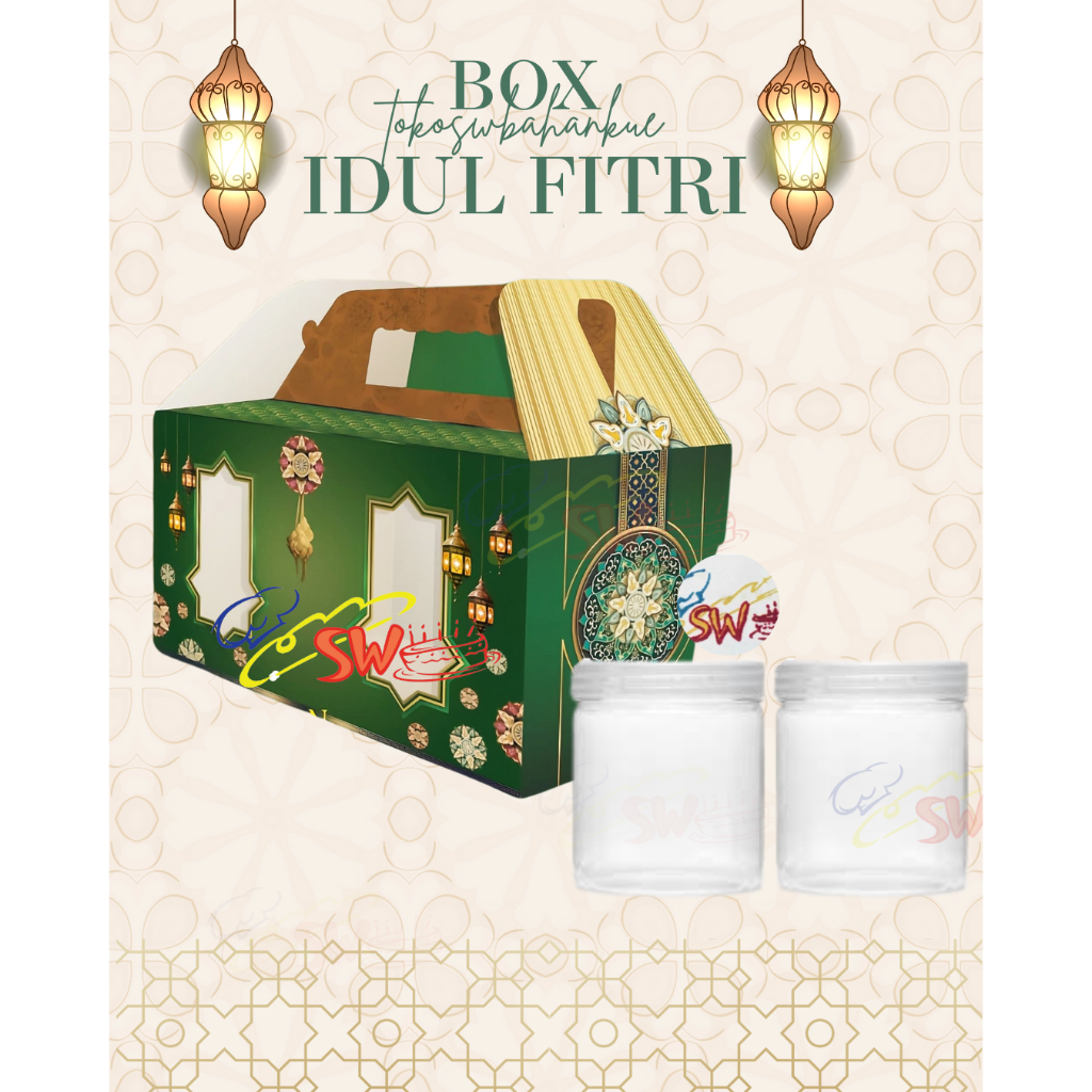 

(PER PCS) DUS KUE EID SUPERNOVA 18,5 X 9,5 X11 CM