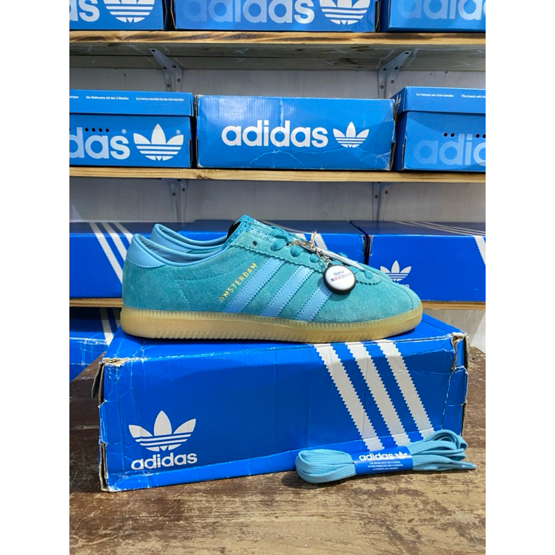 Adidas Amsterdam Blue Gumsole